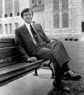 Garner on July 19, 1994, shortly before starting his first year as president. (Photo by Chris Stewart)