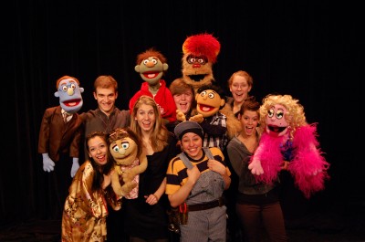 Cornell College's production of the Broadway hit "Avenue Q" starts Feb. 22.