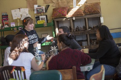 Cornell College students congregate and socialize at Fuel, Mount Vernon's locally-owned coffee shop. Fodor's named Mount Vernon, Iowa, one of the five Midwestern towns to visit now.