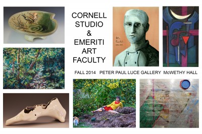 A show featuring current and emeriti art faculty opens Sept. 7.