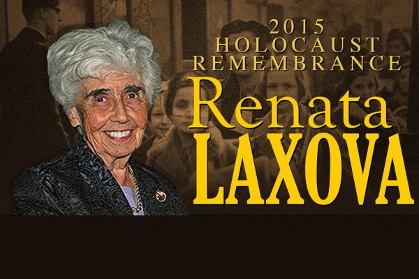 Renata Laxova will give the 2015 Holocaust Survivor Lecture on April 13.