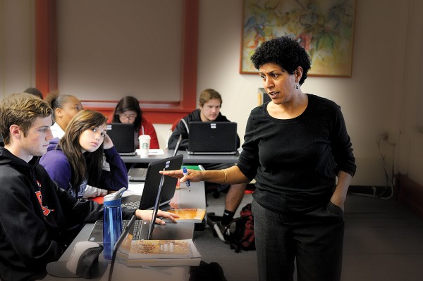 Associate professor of economics and business Santhi Hejeebu.