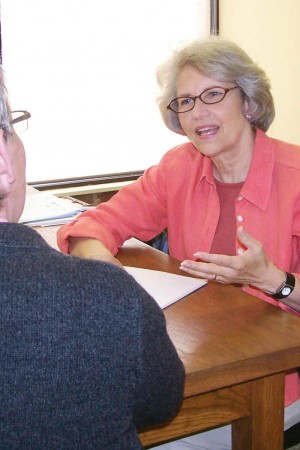 Mary Morse '69 has worked in women's health and community organizing, and now volunteers at the Center for Conflict Resolution in Chicago (Photo by Veronica Fremonty)