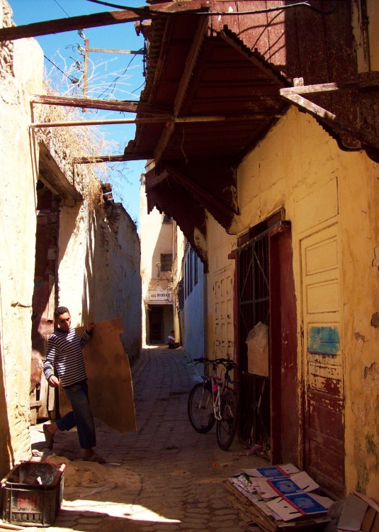 Students observed everyday life by venturing the labyrinth streets and alleys of Fez during the course Islam and Postcoloniality in Contemporary Morocco