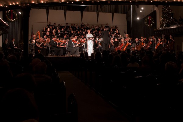 The Cornell College Orchestra, Chamber Singers and Concert Choir will perform a holiday concert on Dec. 5.