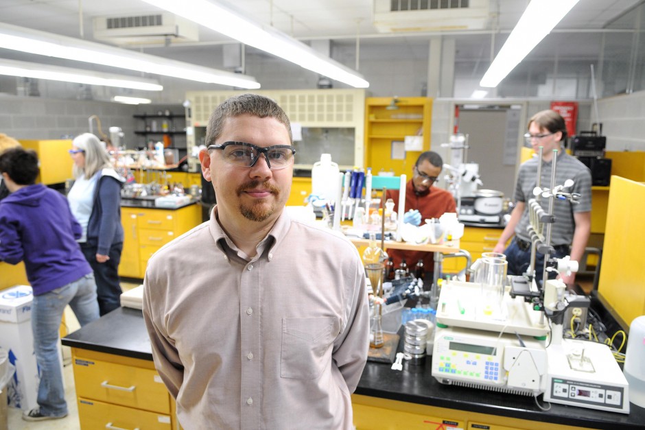 Cornell College chemistry professor Craig Teague.