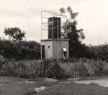 Water tower in Tanzania