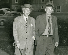 Frank Lloyd Wright and Professor Toppy Tull, 1946