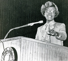 Shirley Chisholm, 1982