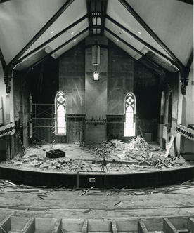 King Chapel underwent renovation in 1967. 