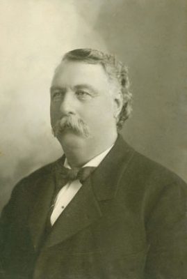 Charles W. Rollins, Class of 1869, became the first alumni trustee. He served on the board from 1873–1876. (Photo courtesy of Cornell Archives)