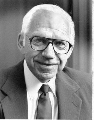 Leo Beranek, a 1936 graduate of Cornell College and recipient of the 2002 National Medal of Science.