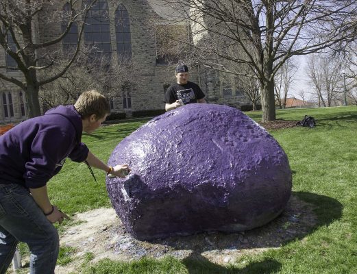 The Rock is a communications vehicle that has worn countless coats of paint and thousands of messages.