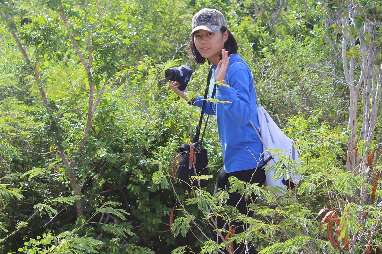 Lily Niswonger in the Field