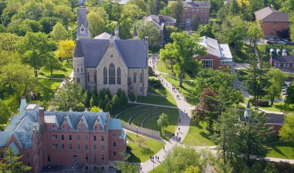 Aerial of Cornell