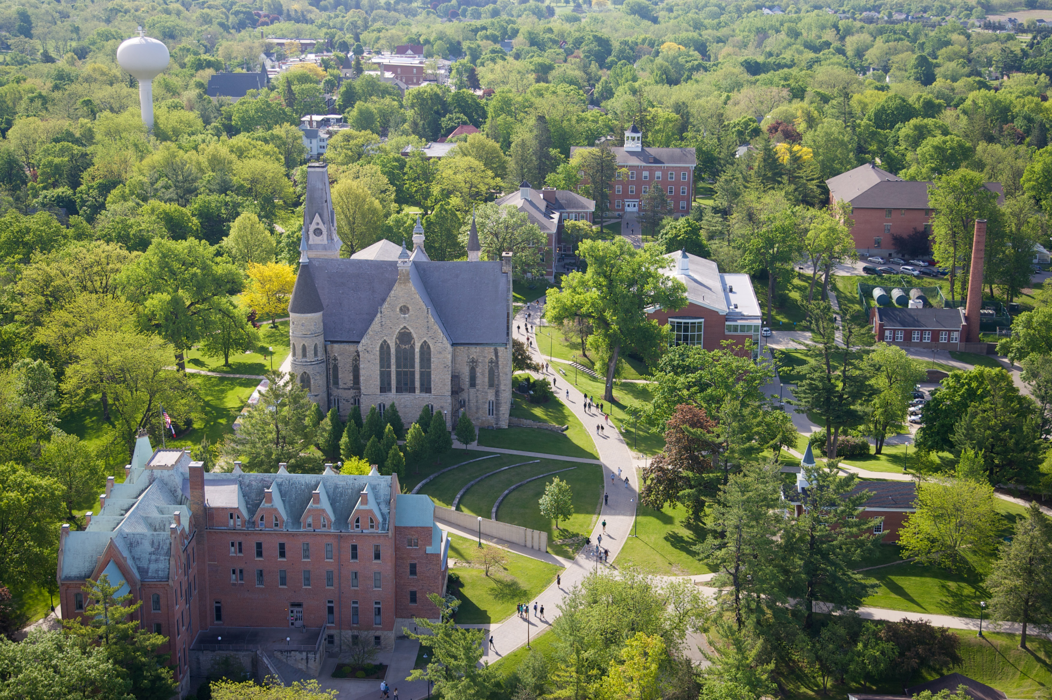 Aerial of Cornell