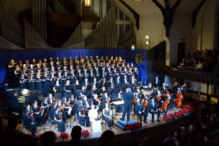 Cornell orchestra and choirs