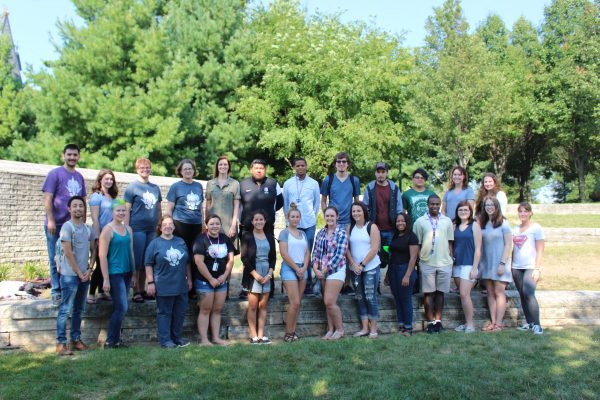 2016-17 group photo of students involved in the Cornell College Rise Up Program