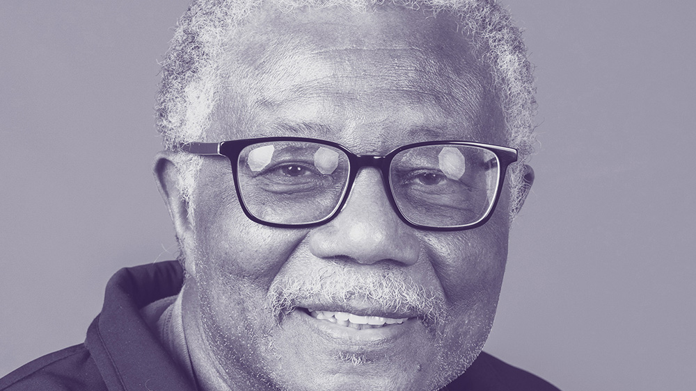 Purple graphic with the words: Visionaries share one wish: Cornellians' hopes for 2025