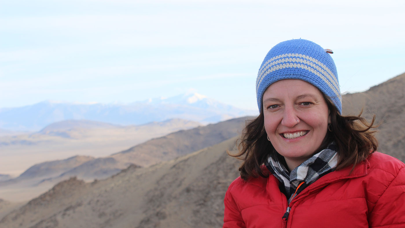 Julia Clark '06 in Mongolia