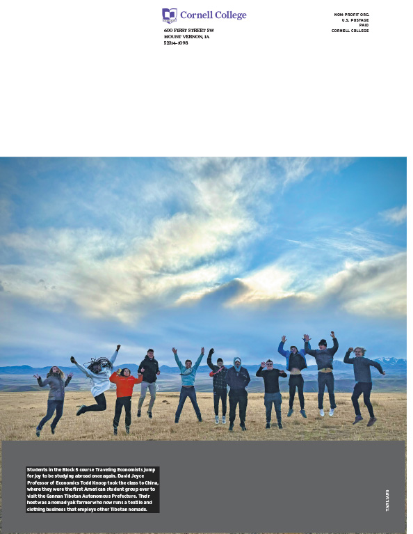 Cornell Report back cover