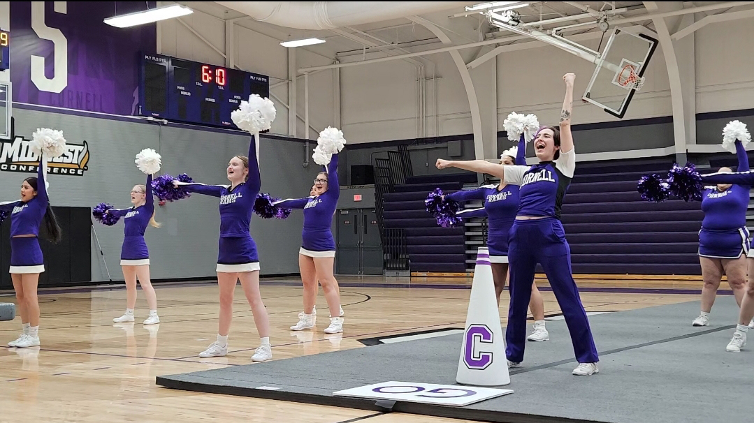 The Cornell cheer team is taking their talents to the next level as they compete at the collegiate level for the first time.
