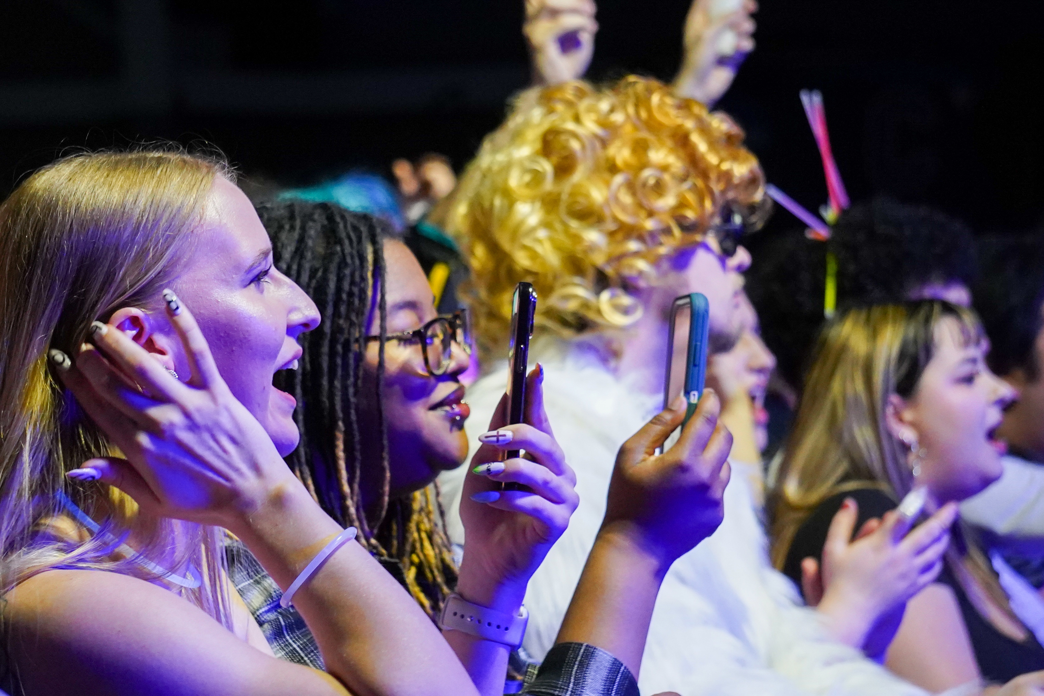 Cornell students at The Big Event