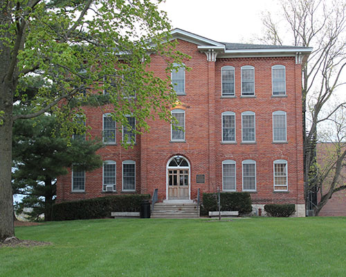 South Hall on Cornell College campus