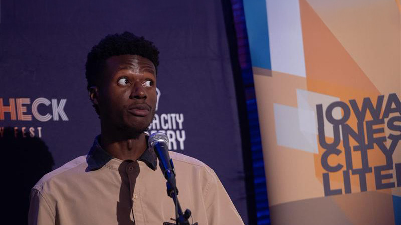Henry Morray ’23 has been crowned the 2025 Slamovision Global Poetry Slam Champion, captivating international audiences with his poetry.

