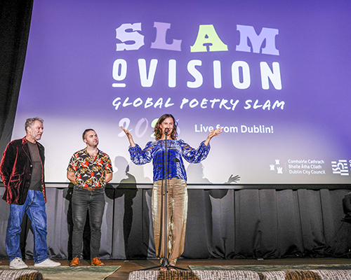 Slamovision live in Ireland.