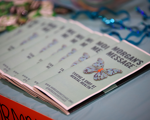 Pamphlets about Morgan's Message.