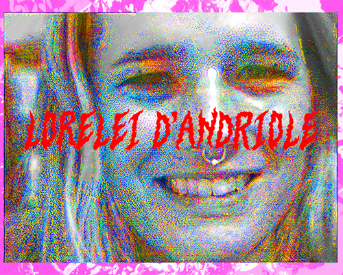 Photo of Loreli with her name on it.