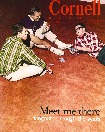 Summer 2000, ’60s students on the OC playing cards
