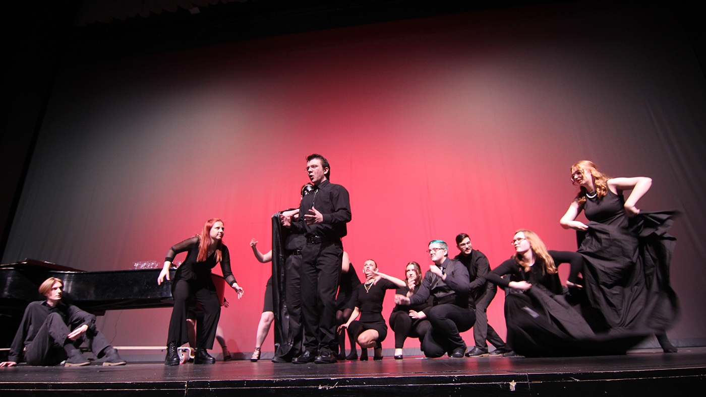 Cornell College is kicking off the second half of the year with a variety of fine arts activities. Join us on campus for an art exhibit filled with fantasy, a reading by a rising literary voice exploring identity and belonging, one of the largest theatrical productions in Cornell’s history, and a concert with Cornell’s choirs performing works by Composer Jake Runestad.