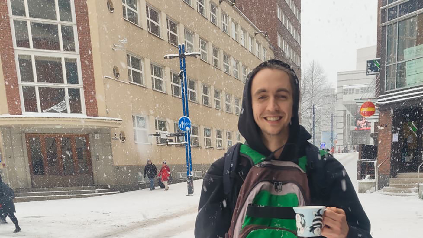 T. Beckett Christensen ’25 is studying peace and conflict studies under the Fulbright Finland Tampere University Graduate Award.