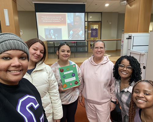 Participants of "Paint with a Purpose" 2025 event.