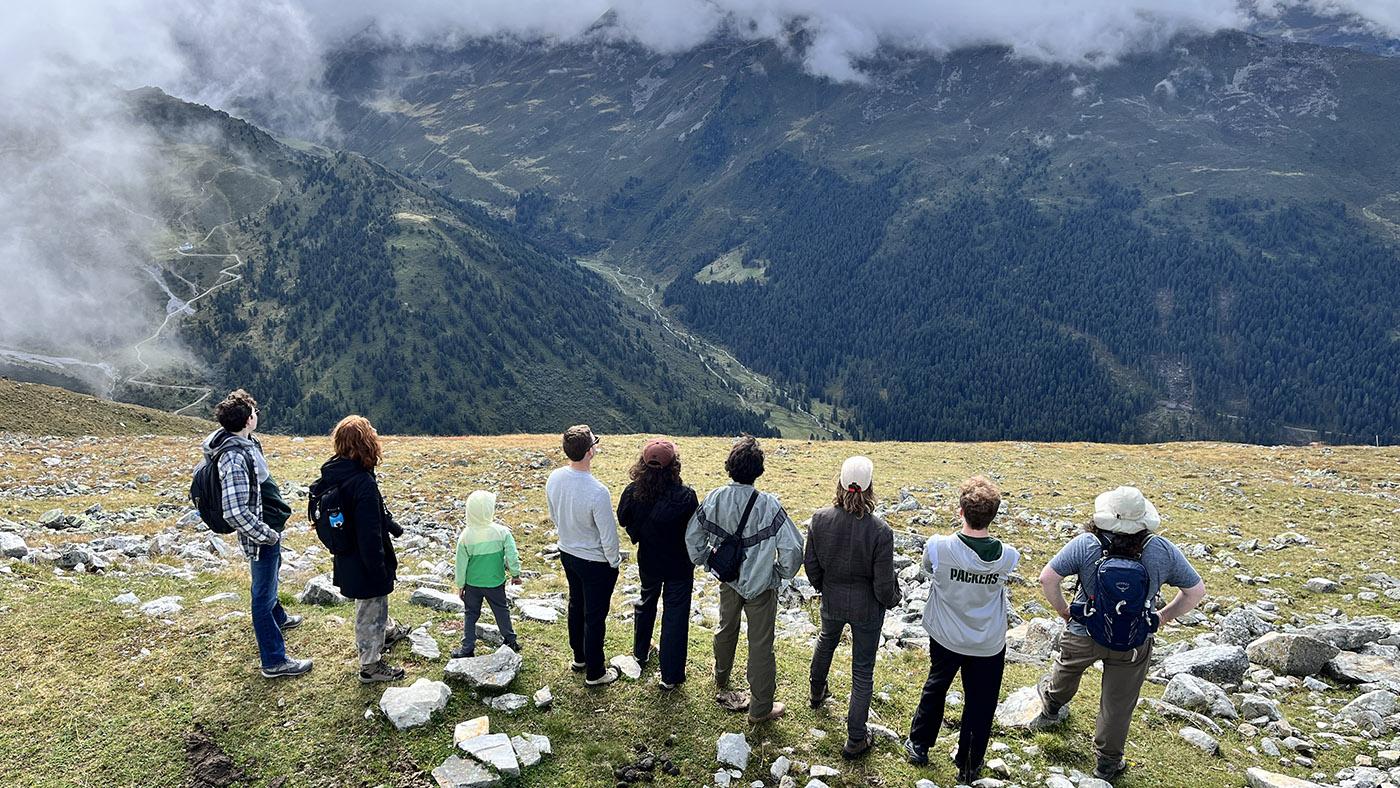 Associate Professor of German Studies and History Tyler Carrington reflects on his Block 1 course, The Alps: Culture, Econ, Ecology.