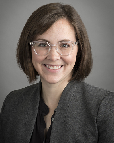 Associate Professor of American Politics Megan Goldberg.