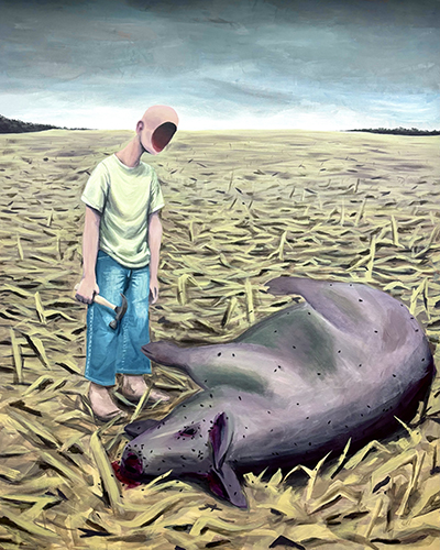 Art piece by Harrisen Kargol.