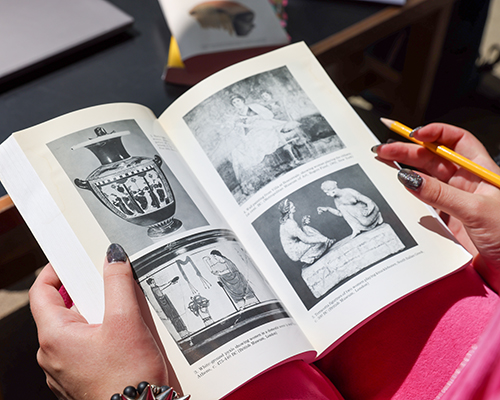 Photos of artifacts used during CSRI research.
