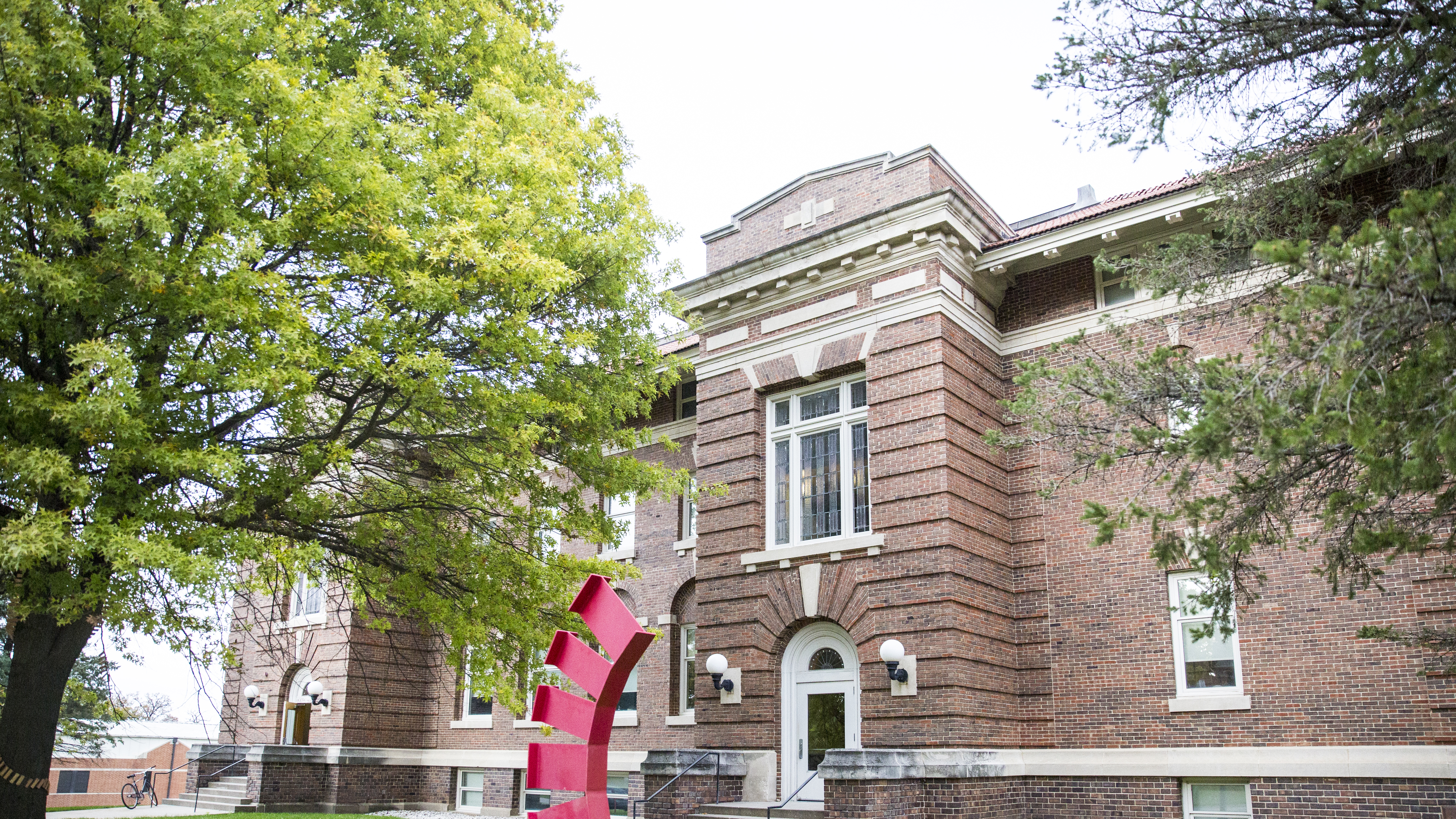 McWethy Hall on Cornell College's campus is home of the art department