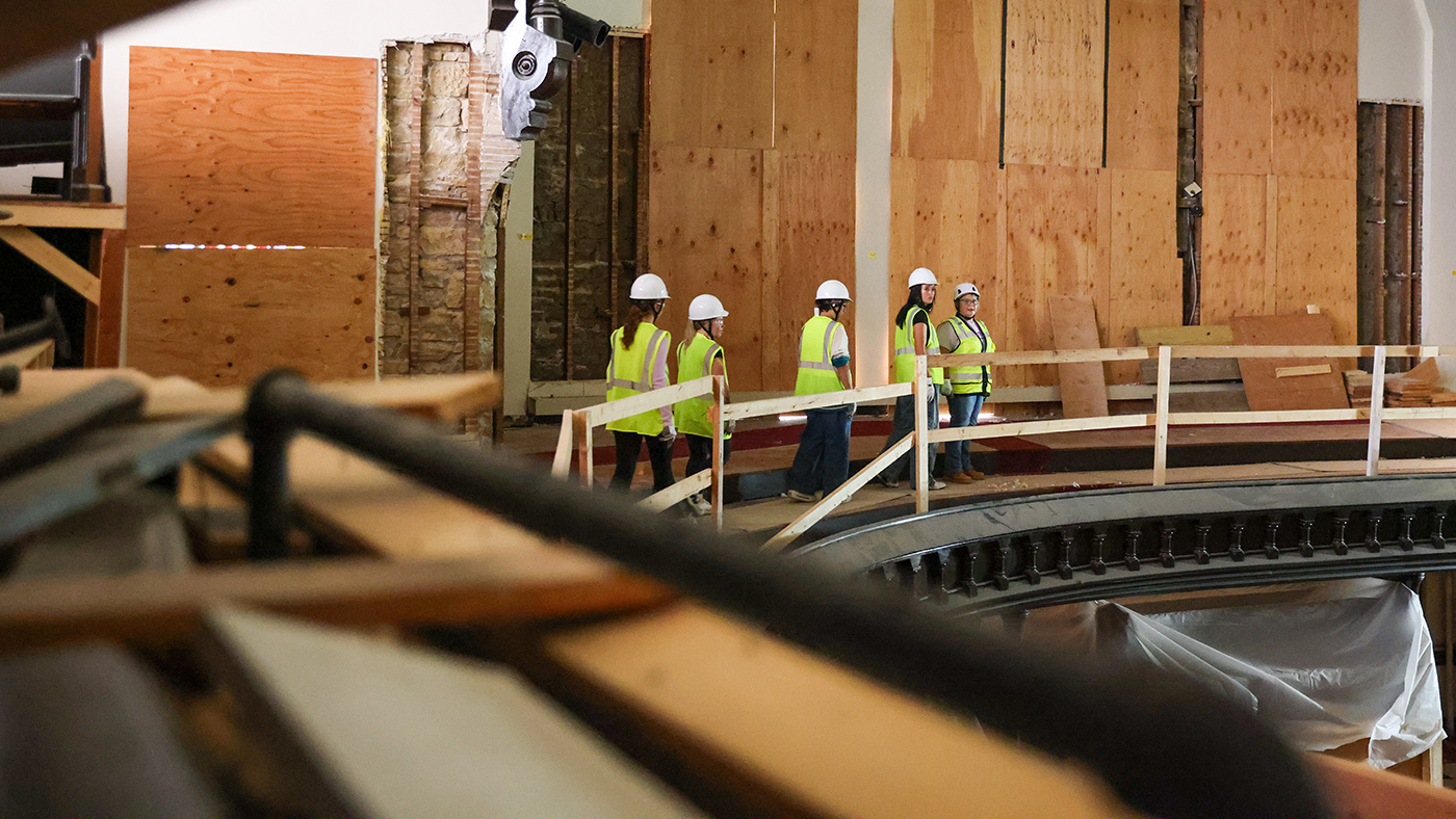 King Chapel has been closed since the 2020 derecho, but some students are getting a peek inside as they contribute to research ahead of the restoration process.