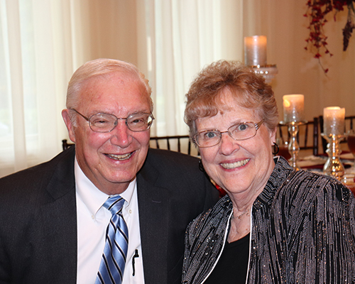 Peter with his wife JoAnn