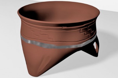 3D rendering of an object from Tomb 118