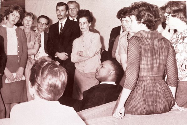 Martin Luther King Jr at Cornell College in 1962