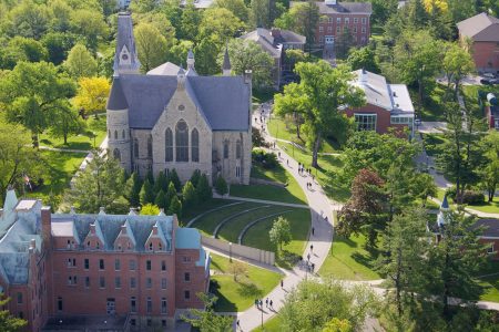 Aerial of Cornell