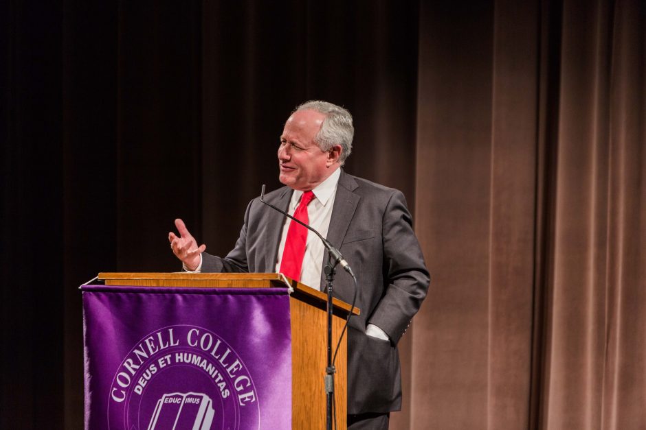 William Kristol at Cornell College