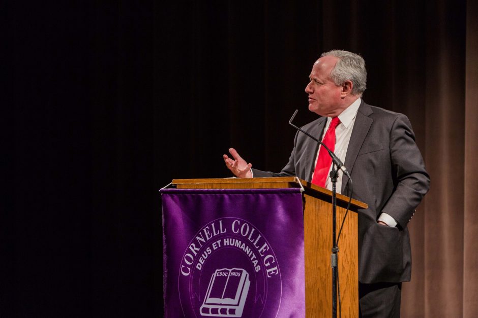 William Kristol at Cornell College