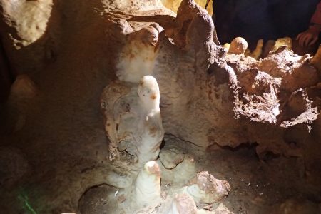 Cave formations in Portugal