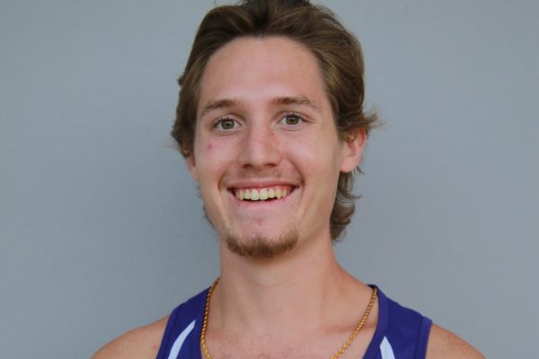 Cornell College's Julian Wilson '20 unexpectedly checked off a running milestone while traveling with his class in Greece for a classical studies course.